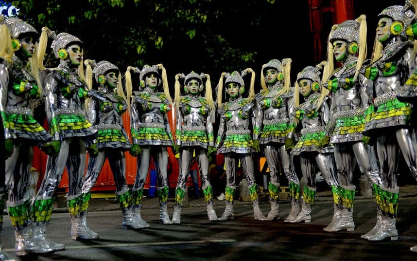 Rio carnival robot